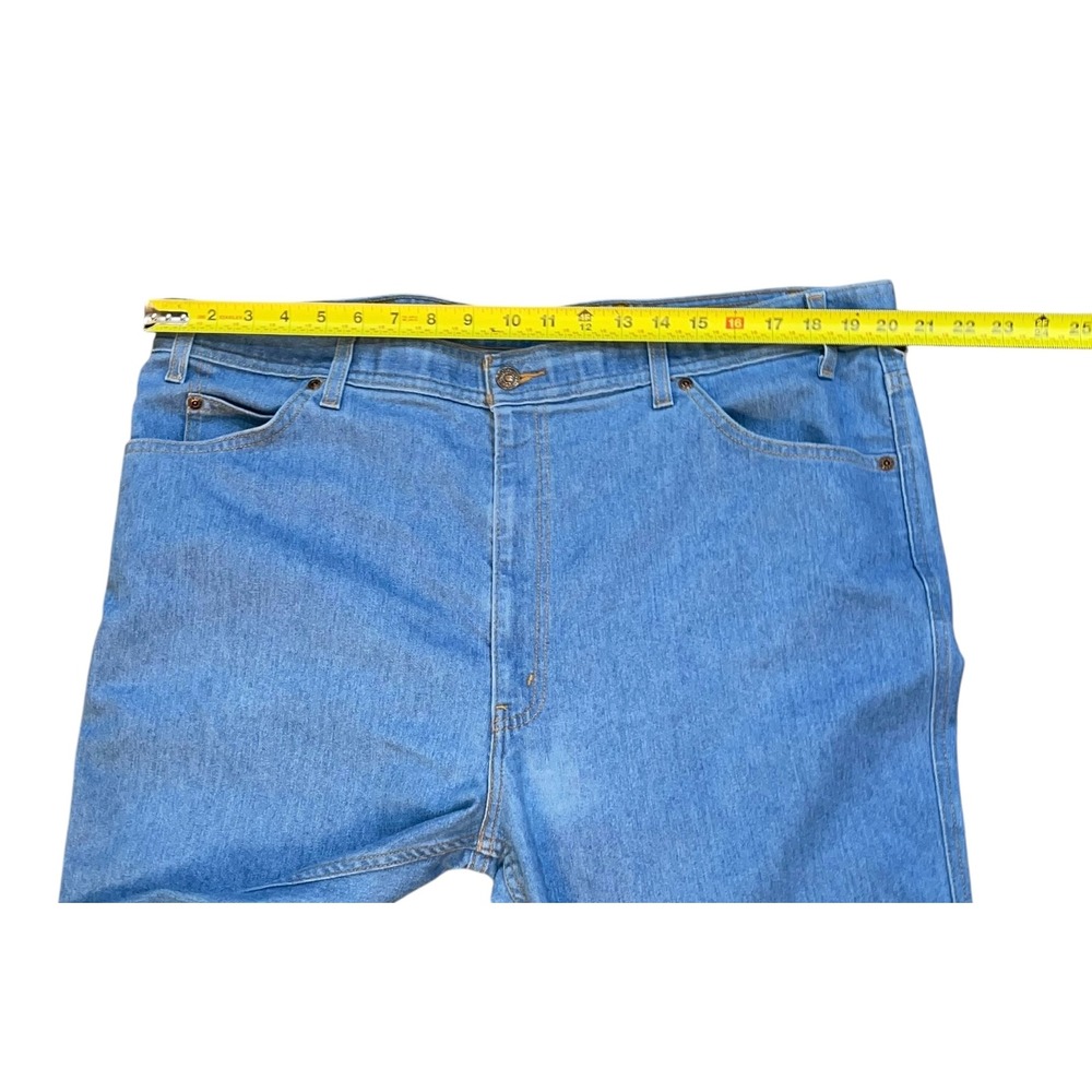 Vintage 977 Levi's 2001 Men's Denim Jeans Actual Measurements 40x27" FLAW Y2K - Picture 6 of 10